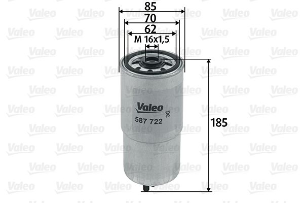 Palivový filter VALEO 587722