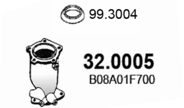 Katalizator ASSO B08A01F700