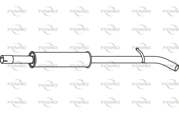 Tłumik środkowy FENNO P49048