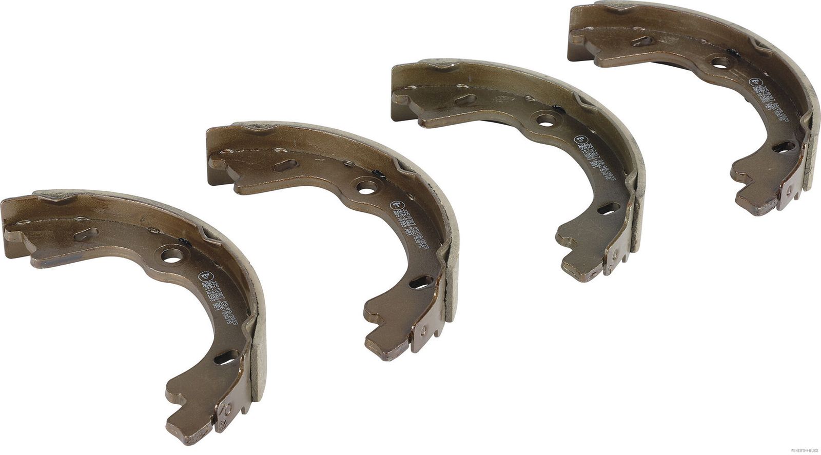 Set saboti frana, frana de mana HERTH+BUSS JAKOPARTS J3510307