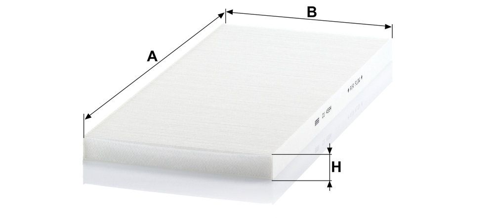 Levně Filtr, vzduch v interiéru MANN-FILTER CU 4594