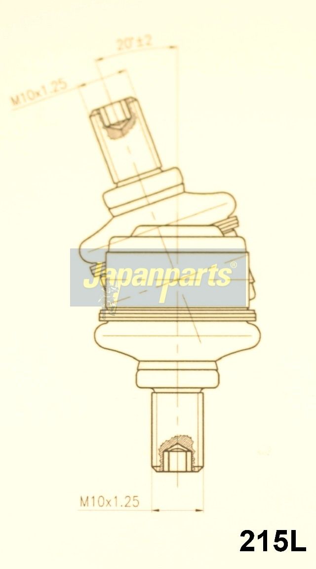 Brat/bieleta suspensie, stabilizator JAPANPARTS SI-215L