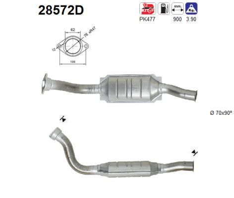 Katalizator AS 28572D