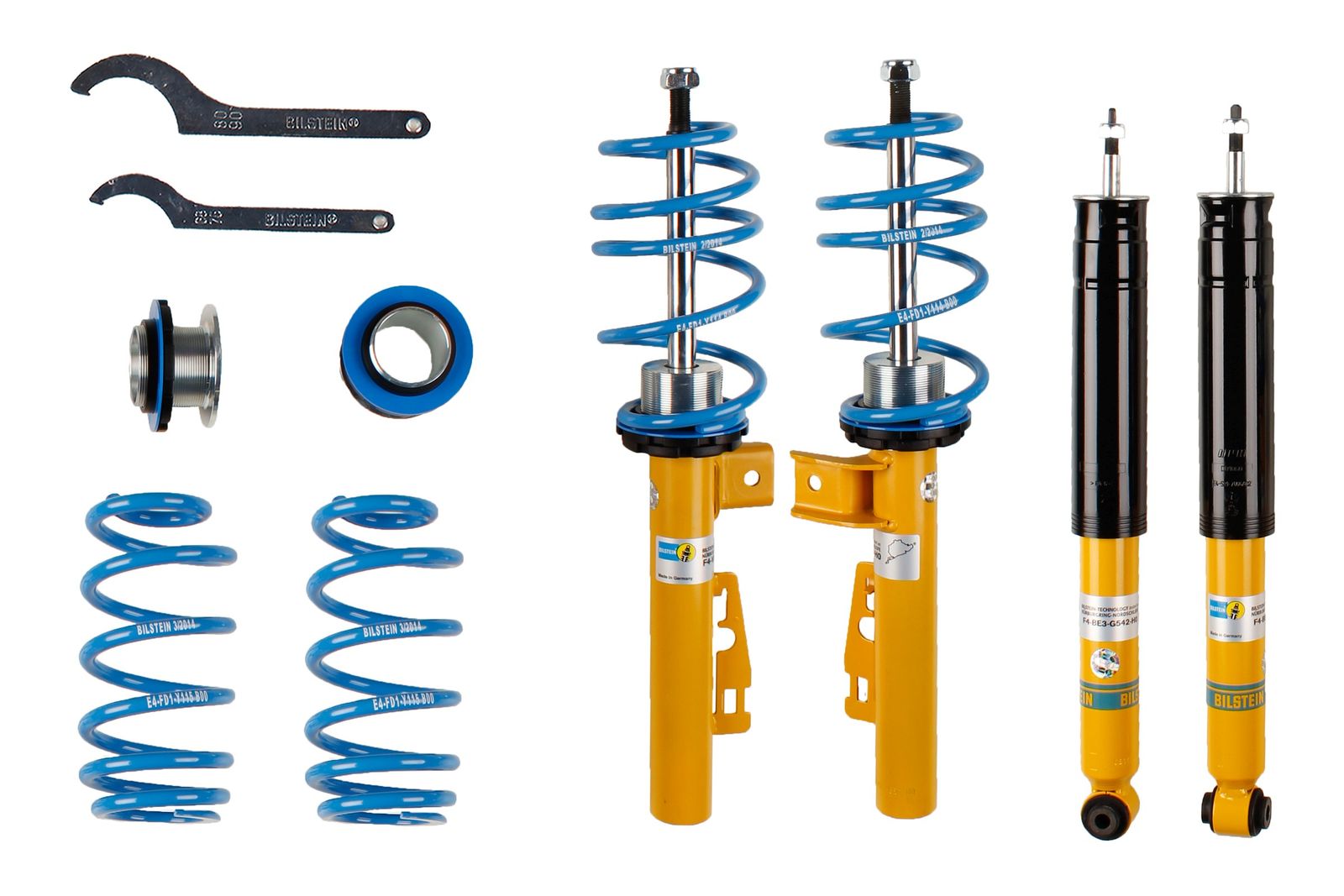 Set suspensie, arcuri elicoidale / amortizoare BILSTEIN 47-165403