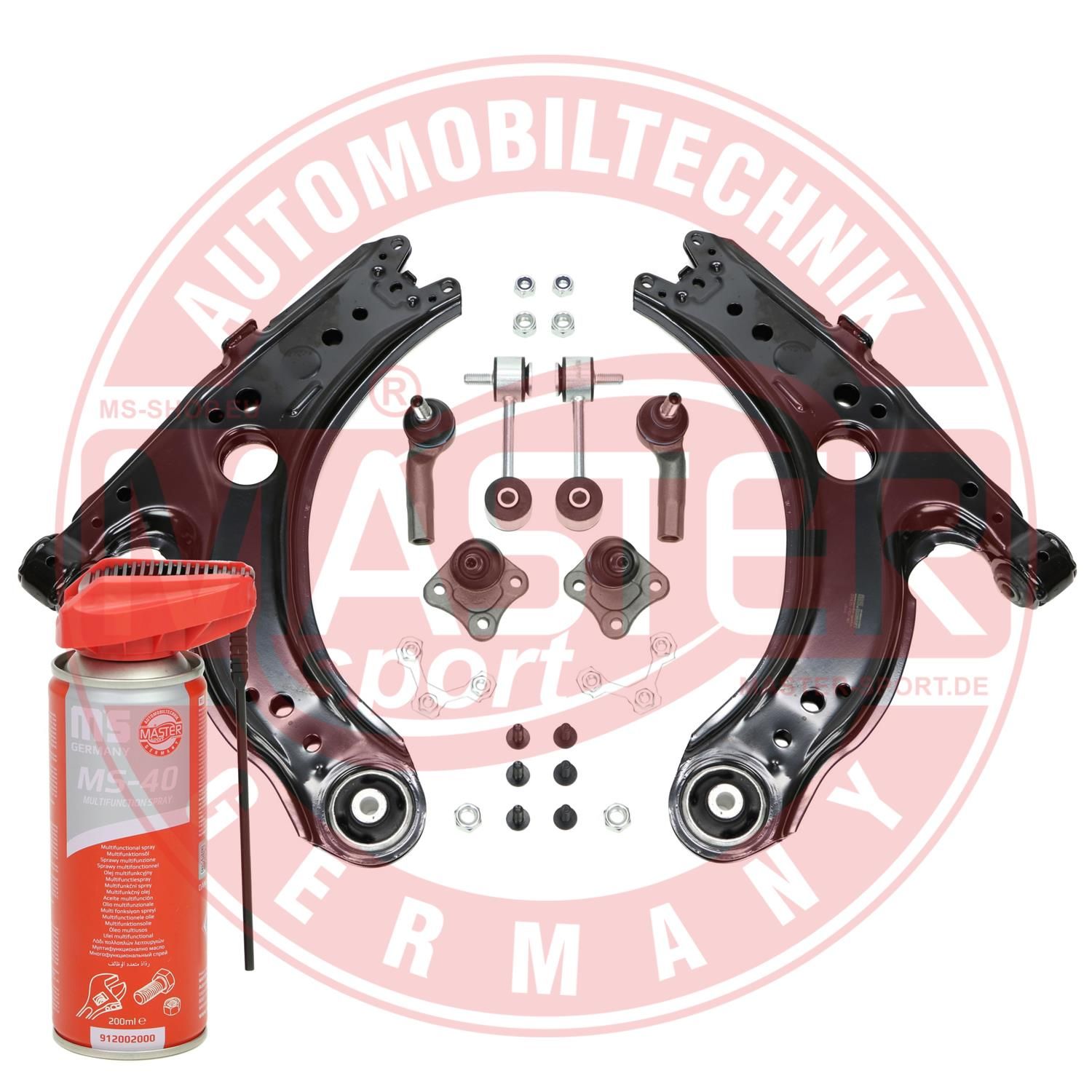 E-shop Sada ramien nápravy zavesenia kolies MASTER-SPORT GERMANY 36812-SET-MSP
