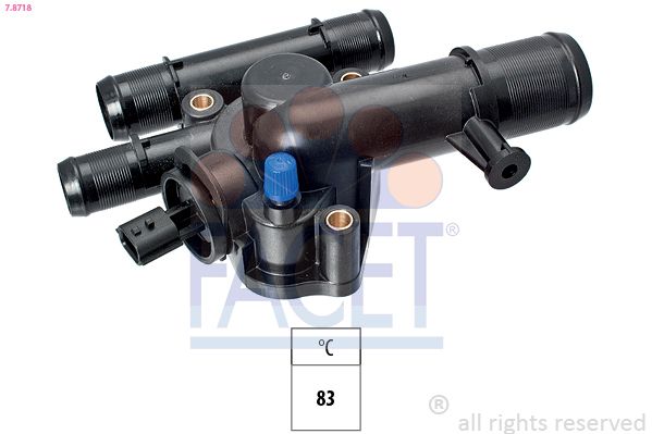 Termostat, środek chłodzący FACET 7.8718