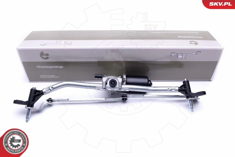 Система тяг и рычагов привода стеклоочистителя