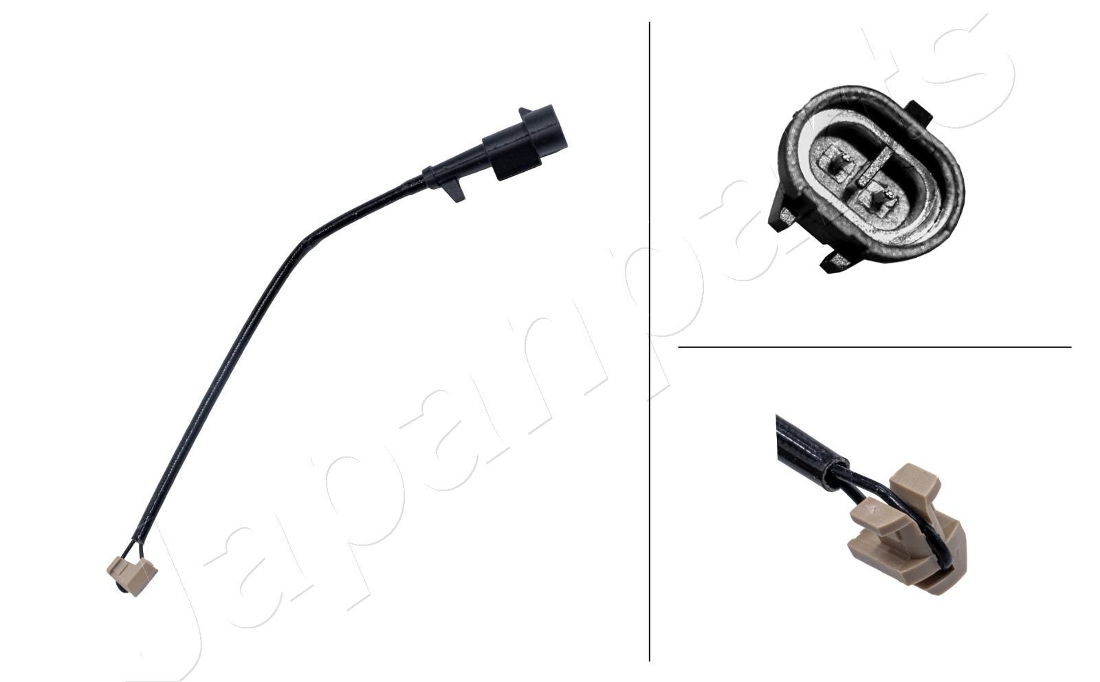 Styk ostrzegawczy, zużycie okładzin hamulcowych JAPANPARTS BPW-289
