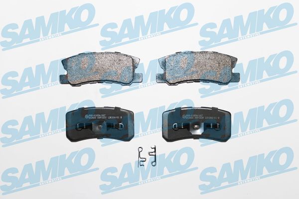 Sada brzdových destiček, kotoučová brzda SAMKO 5SP1639