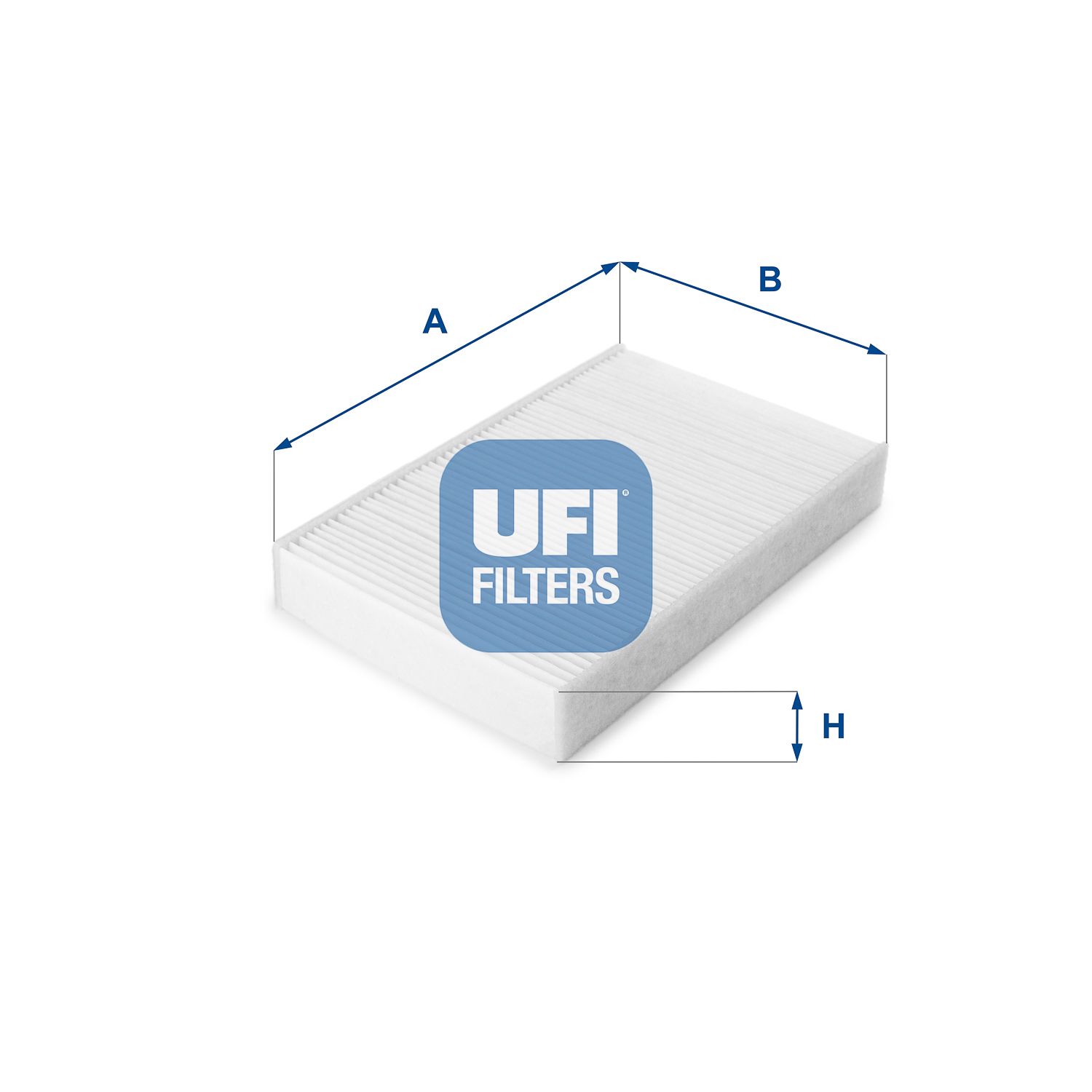 Filtr, wentylacja przestrzeni pasażerskiej UFI 53.223.00