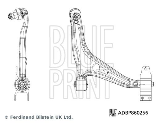 Wahacz, zawieszenie koła BLUE PRINT ADBP860256