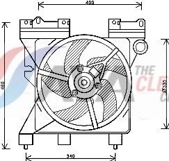 Ventilateur, refroidissement du moteur
