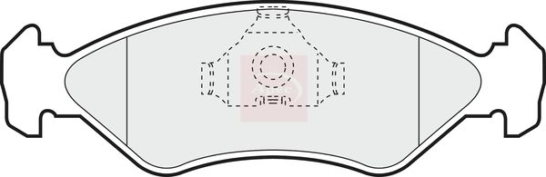 Apec - Front Brake Pad Set