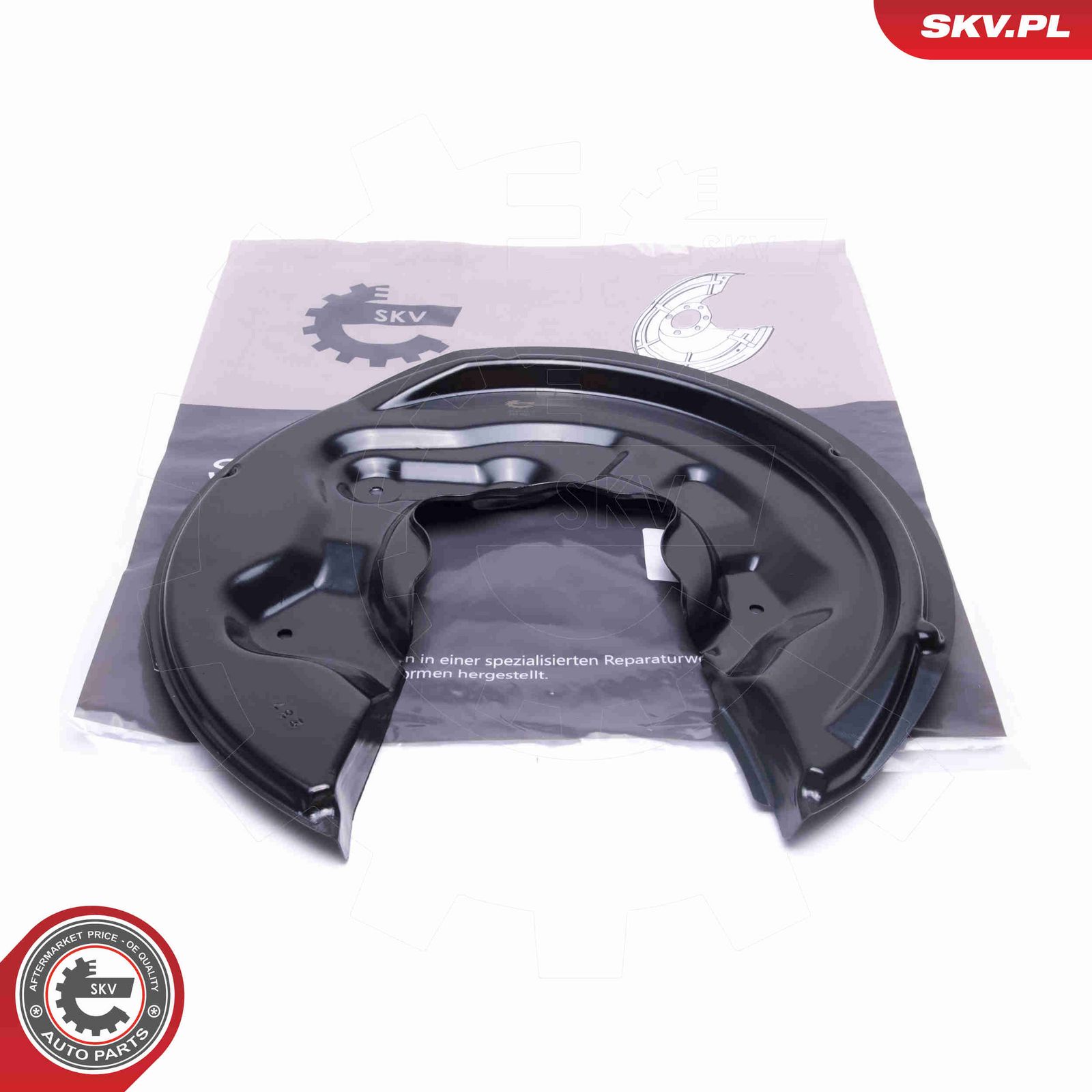 Отражатель, диск тормозного механизма