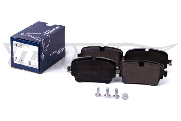 Levně Sada brzdových destiček, kotoučová brzda TOMEX Brakes 18-24