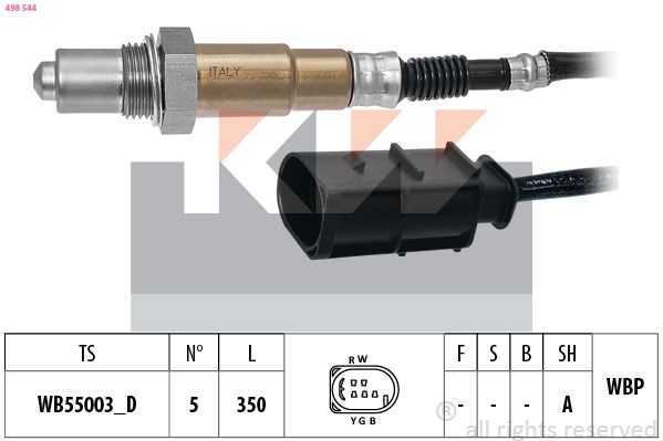 Sonda lambda KW 498 544