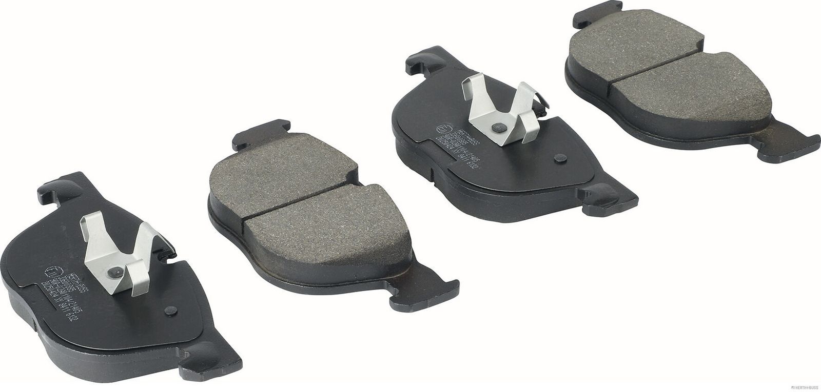 set placute frana,frana disc HERTH+BUSS JAKOPARTS J3600885