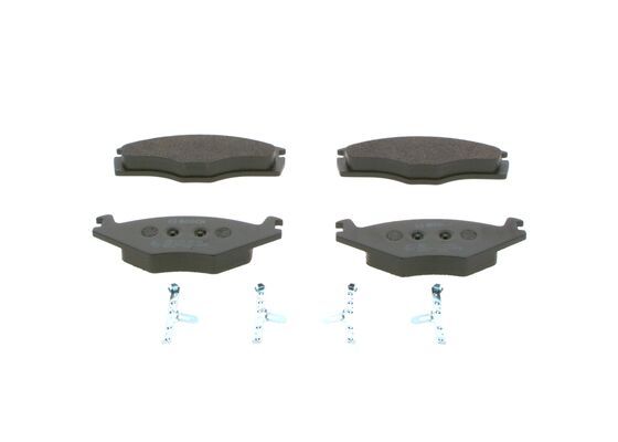 Zestaw klocków hamulcowych, hamulce tarczowe BOSCH 0 986 468 873