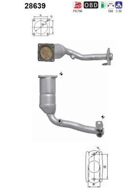 Katalizator AS 28639