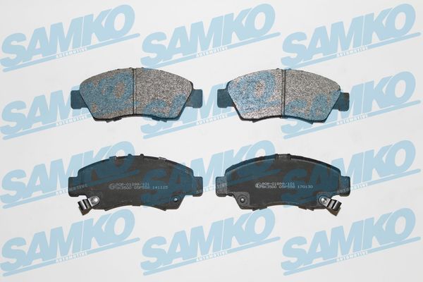 Sada brzdových destiček, kotoučová brzda SAMKO 5SP558