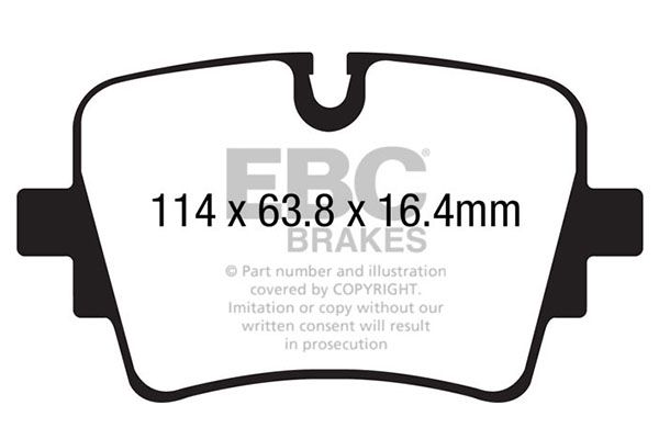set placute frana,frana disc EBC Brakes DP42192R