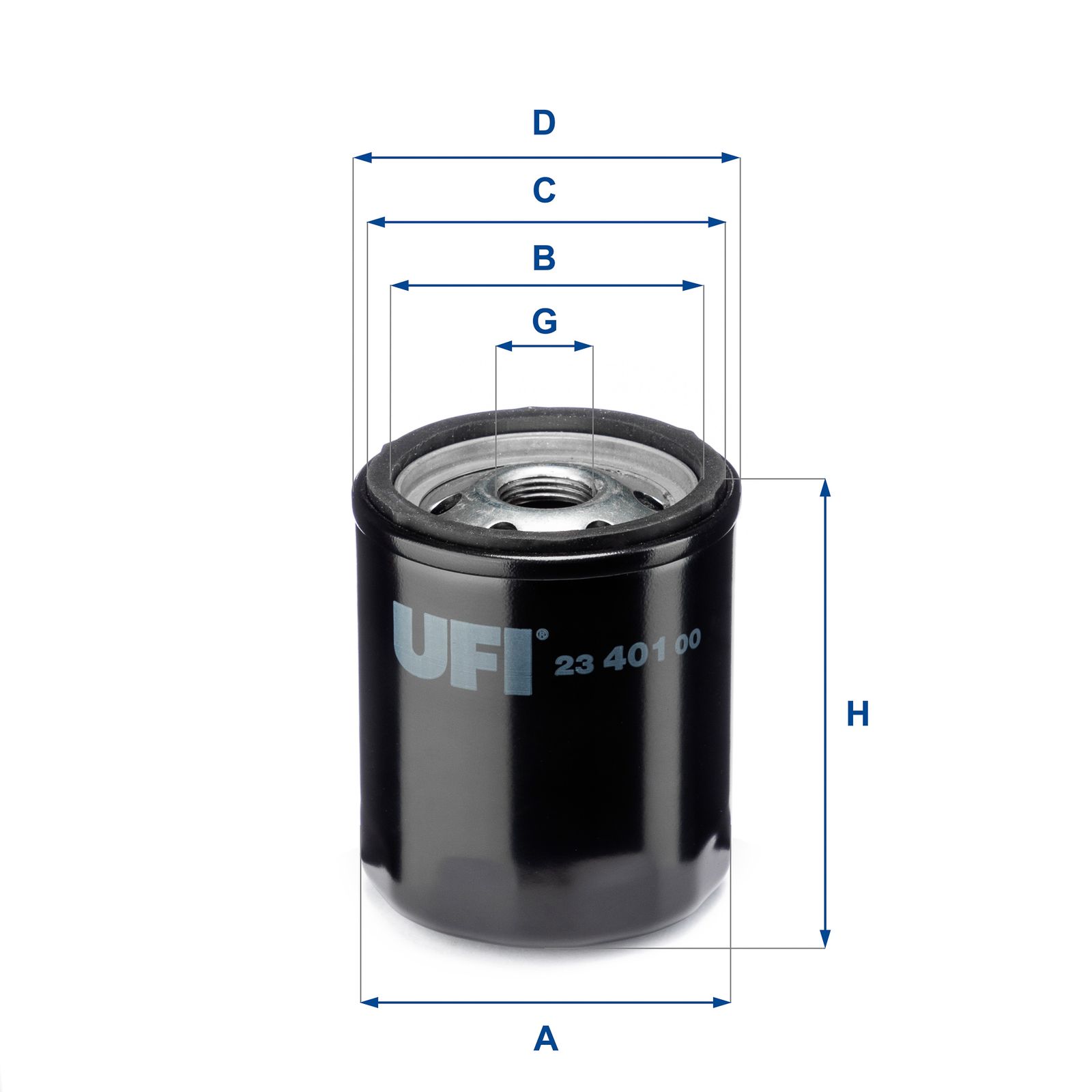 Olejový filtr UFI 23.401.00