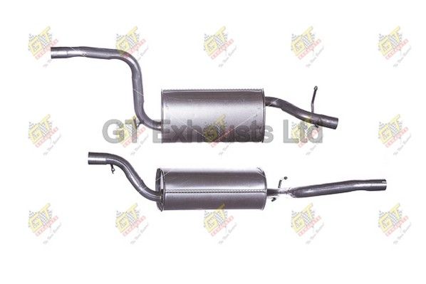 GT Exhausts - Centre Silencer