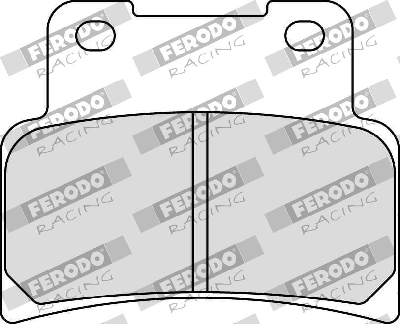 set placute frana,frana disc FERODO RACING FDB2216P