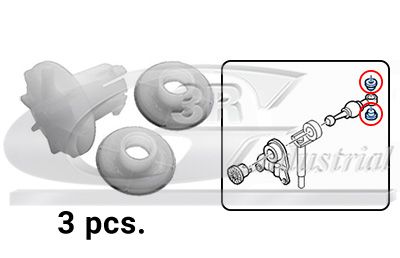 Set reparatie, levier cutie de viteze 3RG 24205