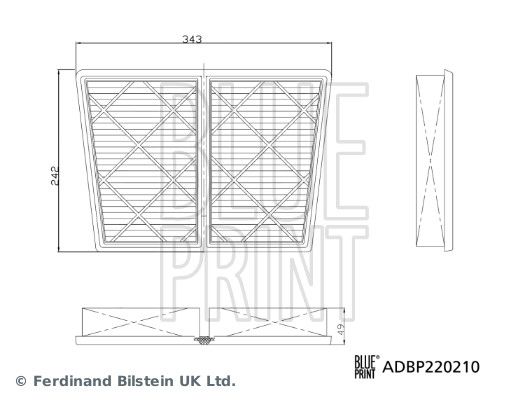 BLUE PRINT ADBP220210