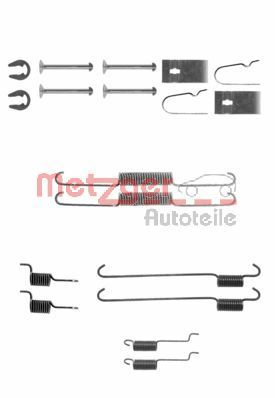 Set accesorii, sabot de frana METZGER 105-0815