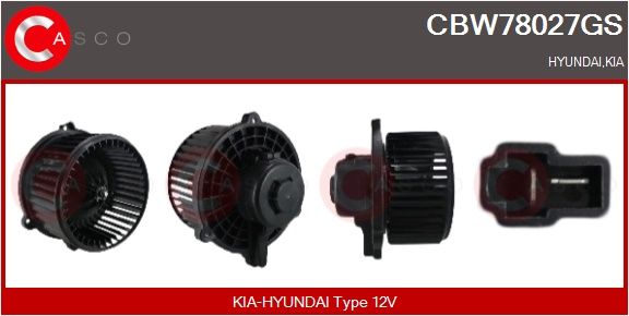 vnitřní ventilátor CASCO CBW78027GS