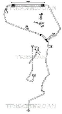 conducta presiune variabila,aer conditionat TRISCAN 9010 25030