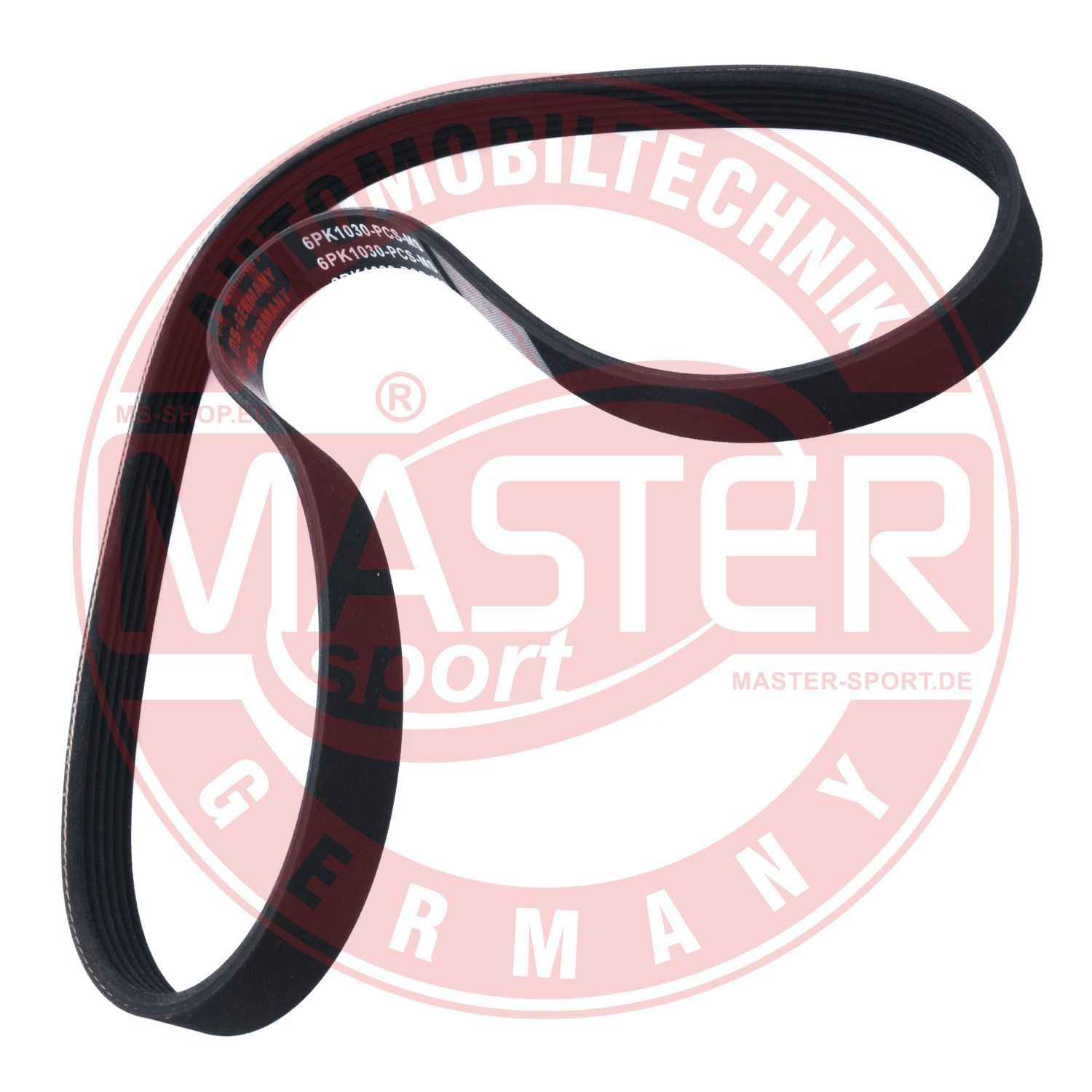Pasek klinowy wielorowkowy MASTER-SPORT GERMANY 6PK1030-PCS-MS