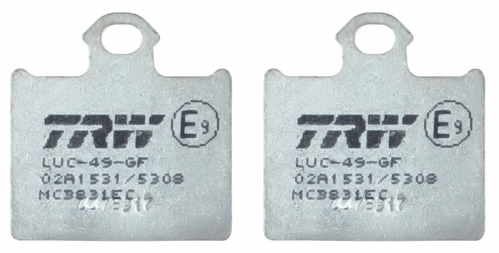 set placute frana,frana disc TRW Organic Eco MCB831EC