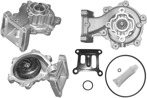 Pompe à eau, refroidissement du moteur