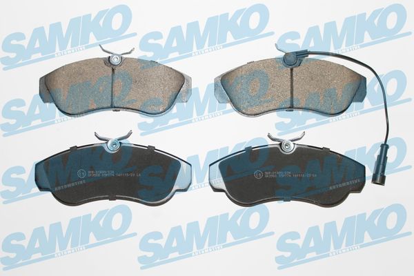 Sada brzdových destiček, kotoučová brzda SAMKO 5SP774
