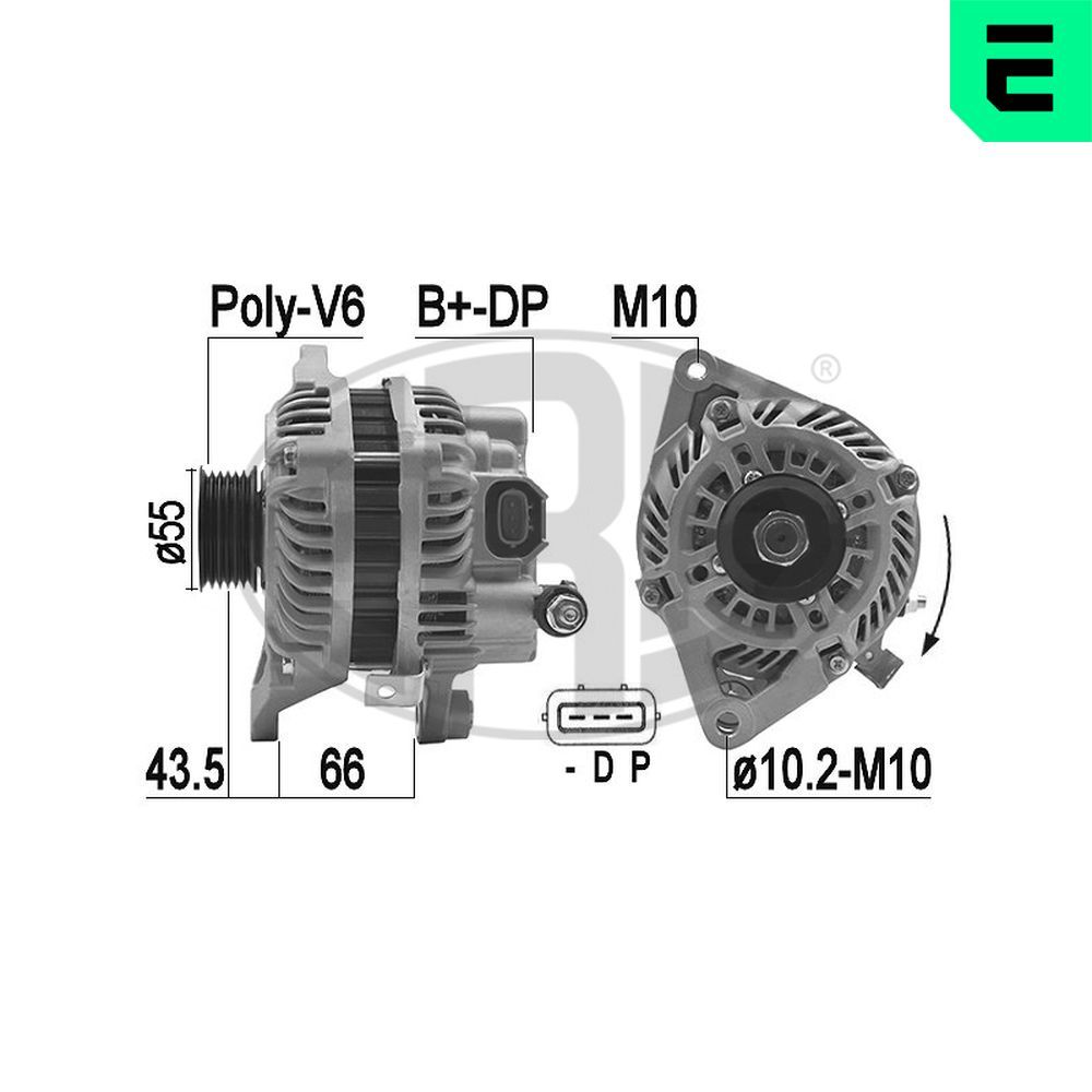 Generator / Alternator ERA 209405A
