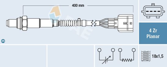 Sonda lambda FAE 77579