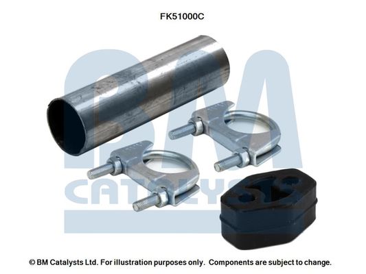 Zestaw montażowy, rura wydechowa BM CATALYSTS FK51000