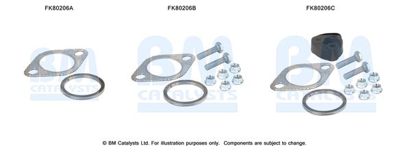 Zestaw montażowy, katalizator BM CATALYSTS FK80206