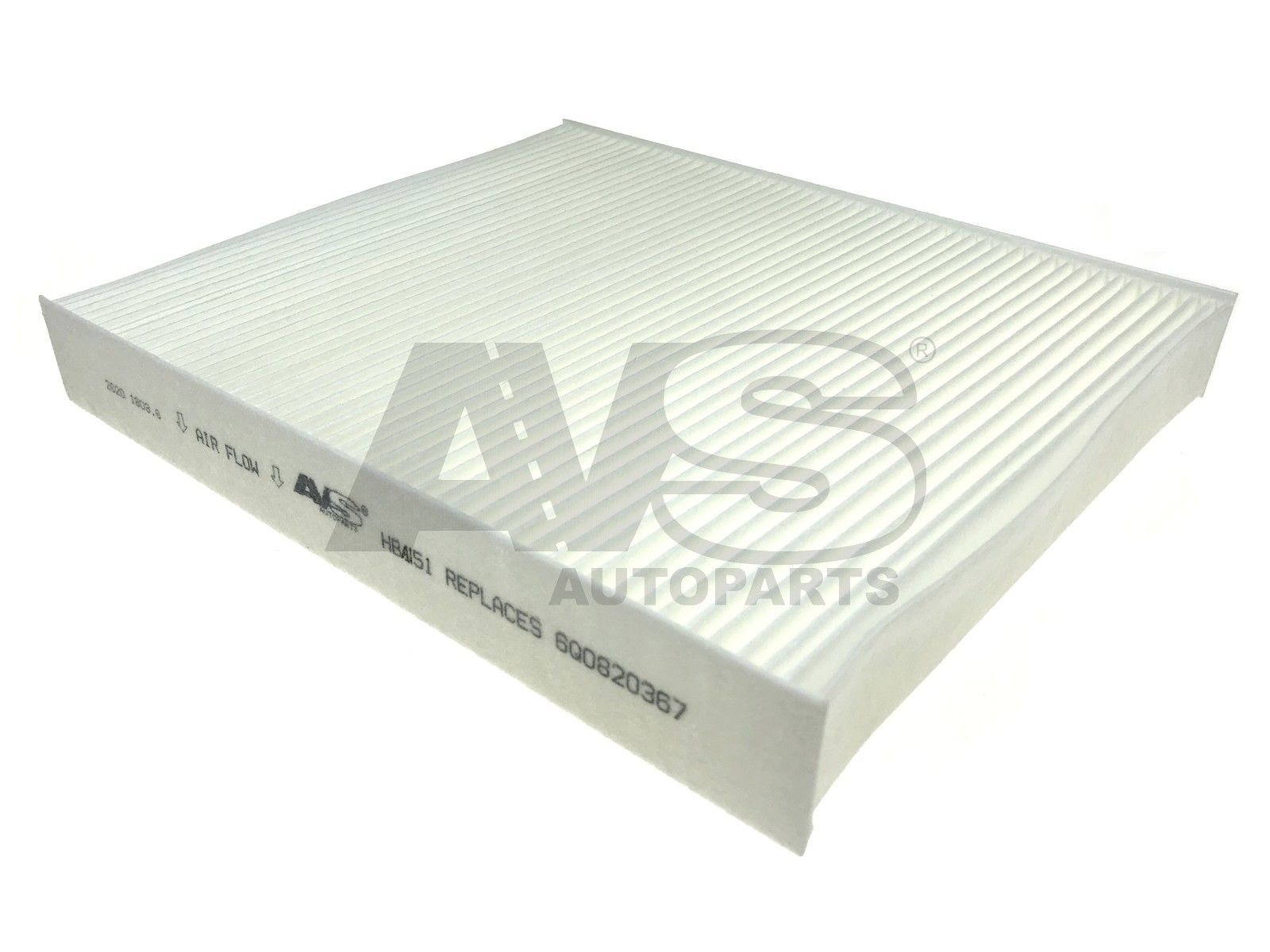 Levně Filtr, vzduch v interiéru AVS AUTOPARTS HBA151