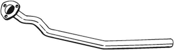 Rura wydechowa KLOKKERHOLM 8D0253301AD