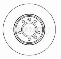 Tarcza hamulcowa BORG & BECK BBD4443