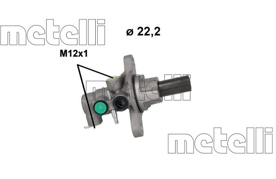 Pompa centrala, frana METELLI 05-1238