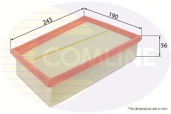 Filtr powietrza COMLINE EAF506