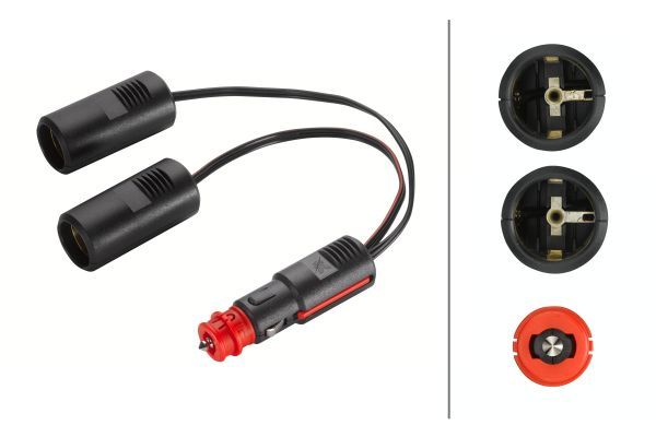 Adaptor, bricheta HELLA 8JA 007 589-111