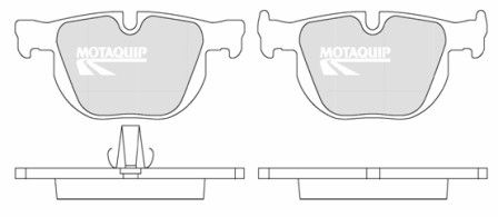 set placute frana,frana disc MOTAQUIP LVXL1308