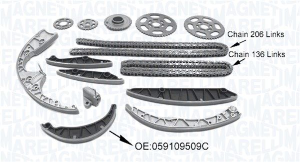 Mootori keti komplekt