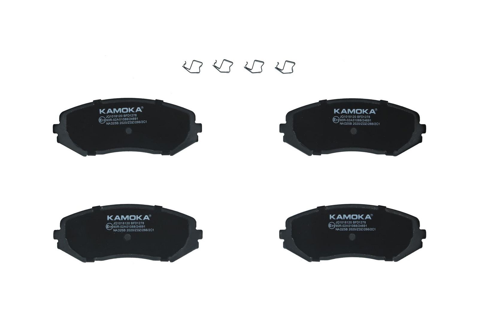 set placute frana,frana disc KAMOKA JQ1018120